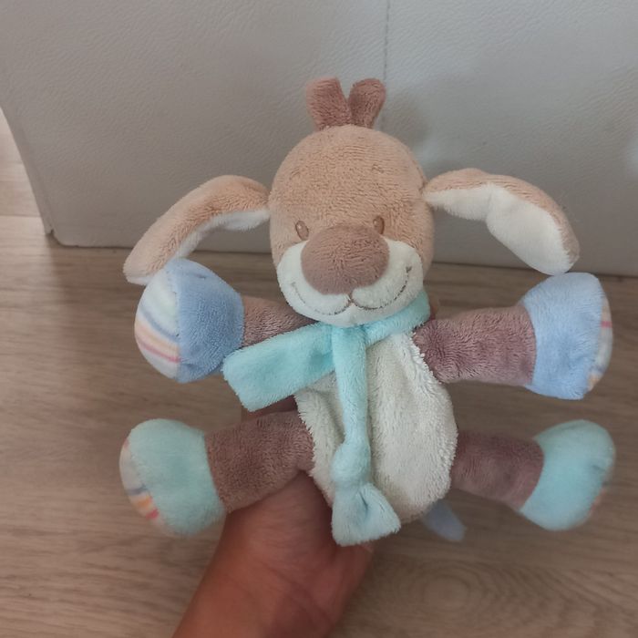 Doudou chien 15 cm Nattou - photo numéro 4