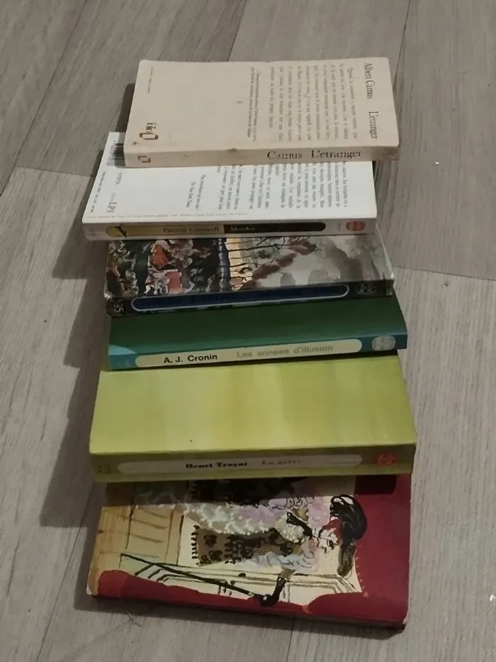 Lot de 6 livres romans et textes intégraux des années 50-60 et 70 L083 - photo numéro 4