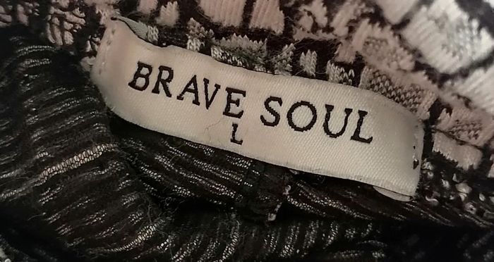 Jupe courte noir blanc taille L Brave Soul - photo numéro 9