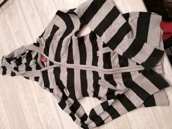 Gilet zipper a capuche