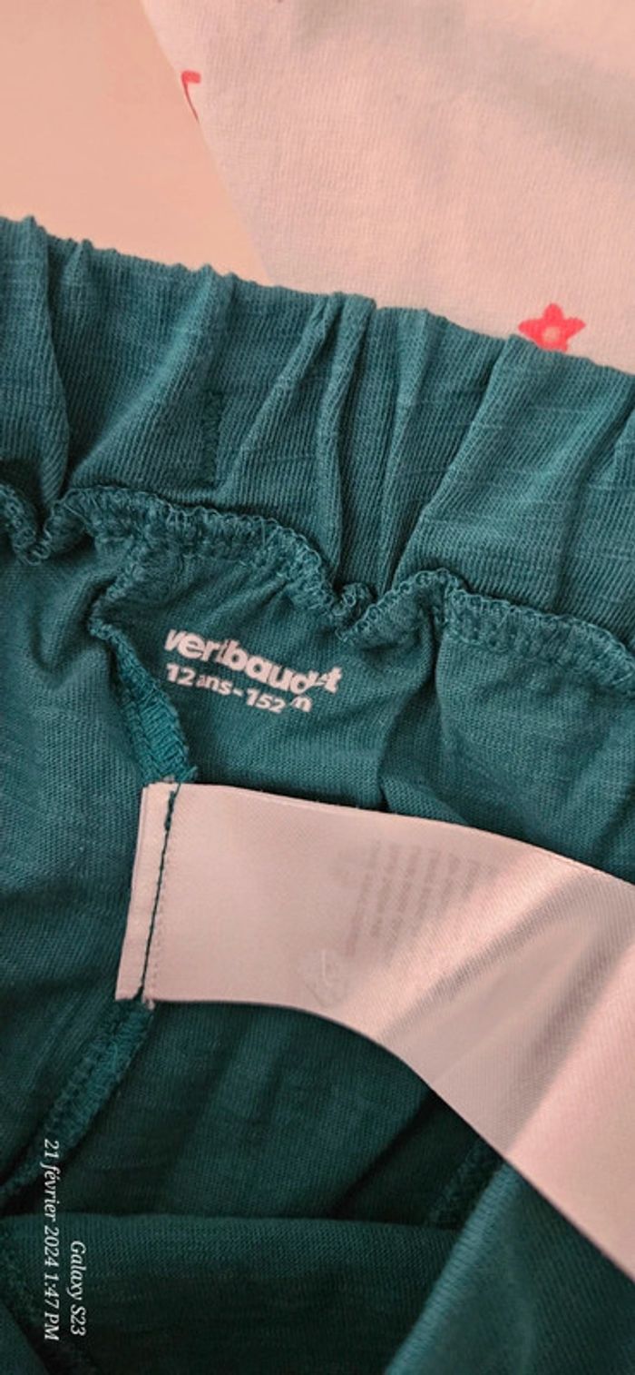 Ensemble short et tee-shirt mc 12A - photo numéro 9