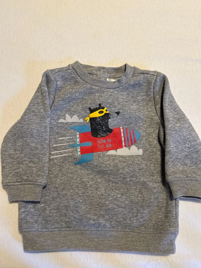 Pull chaud doublé 6 mois TBE - photo numéro 2