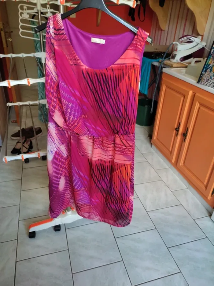Robe voile Jacqueline Riu 38
