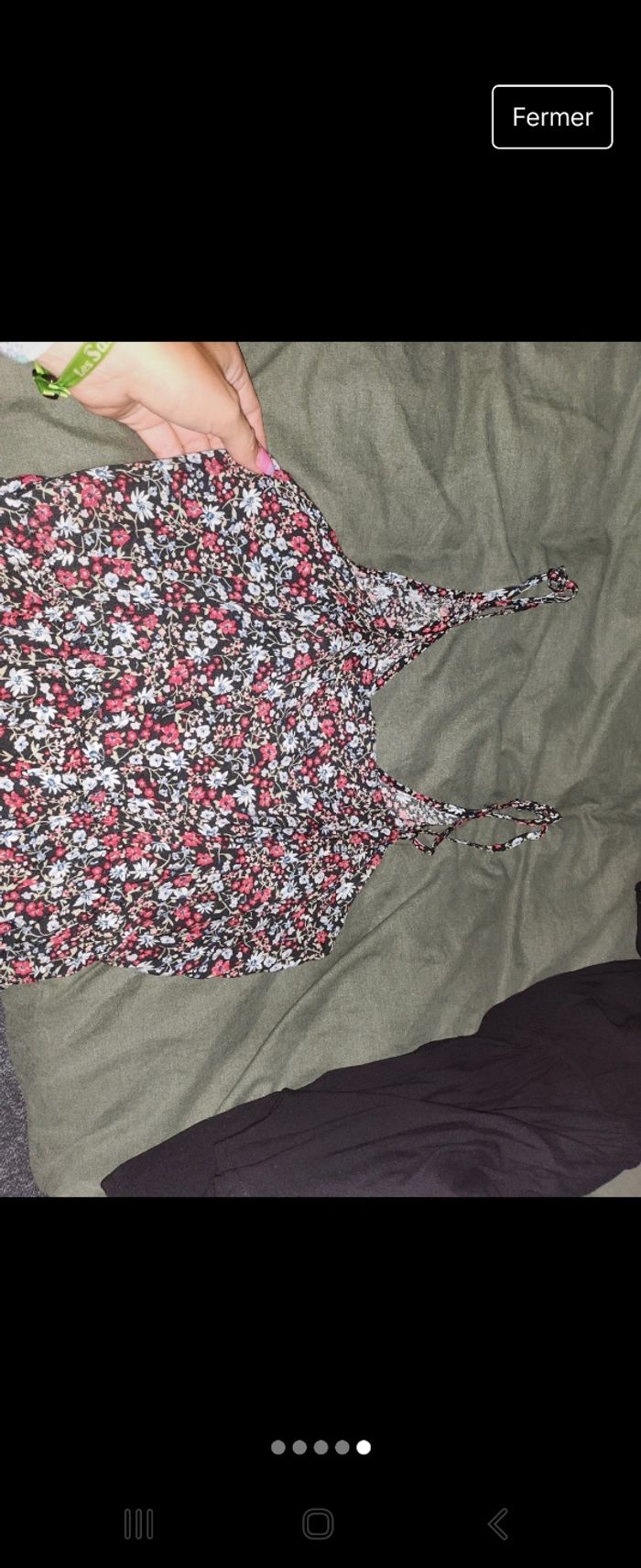 Combishort fleuri H&M - photo numéro 5
