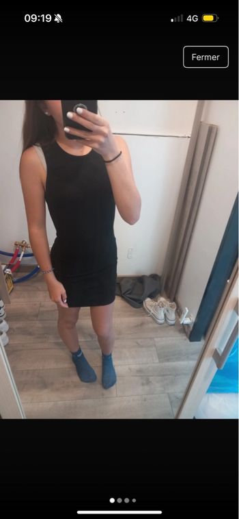 robe noir femme