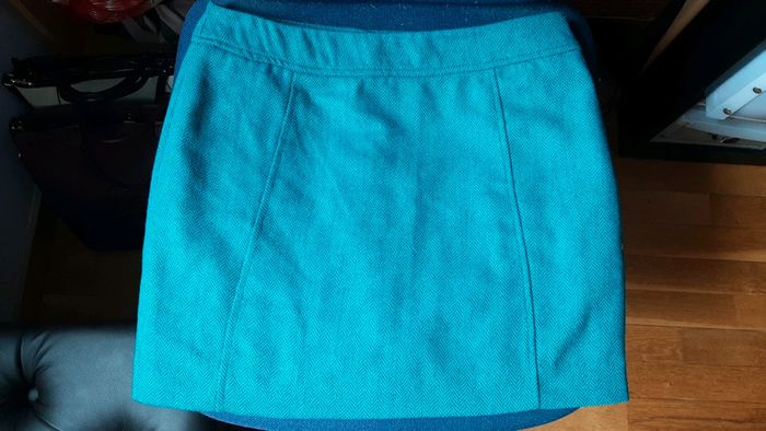 Jupe verte/bleue