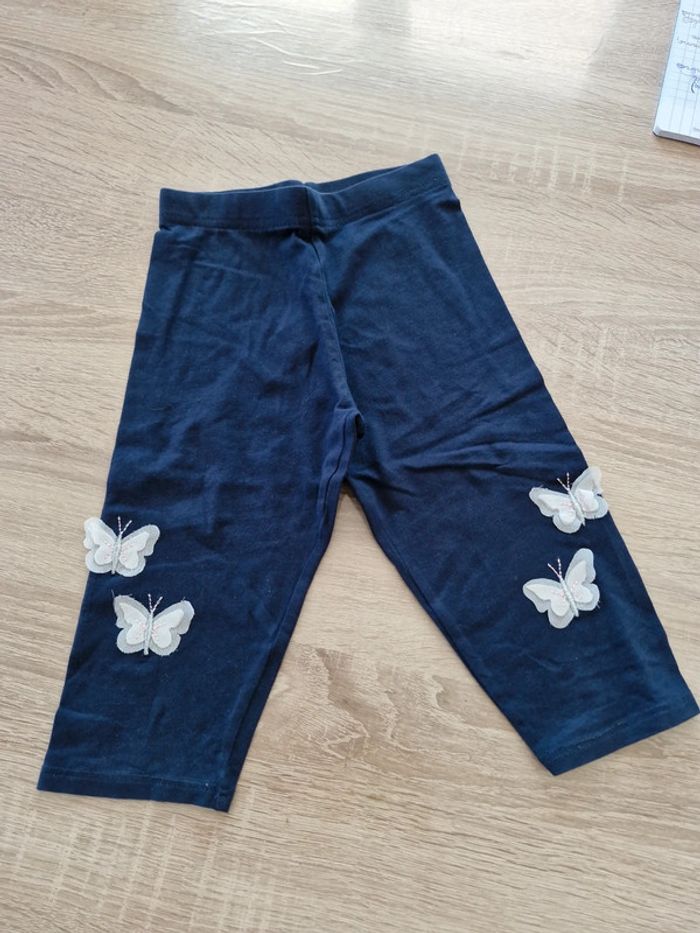 Legging court petit papillon