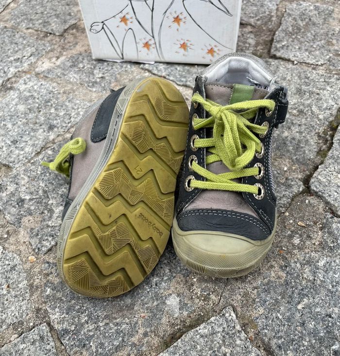 Chaussures montantes garçon, babybotte, taille 21 - photo numéro 4