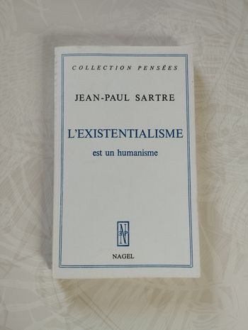 L'existentialisme est un humanisme