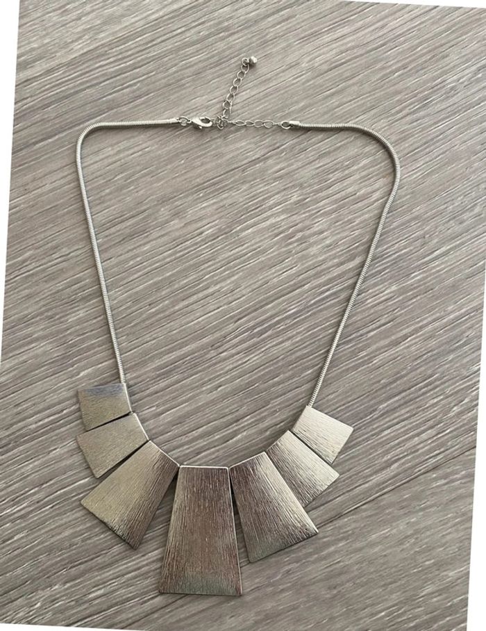Collier argent