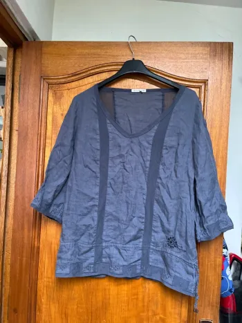 Blouse, grise, bande originale, taille 40