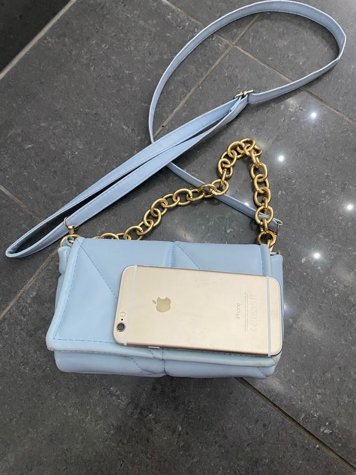 sac à main bleu - photo numéro 2