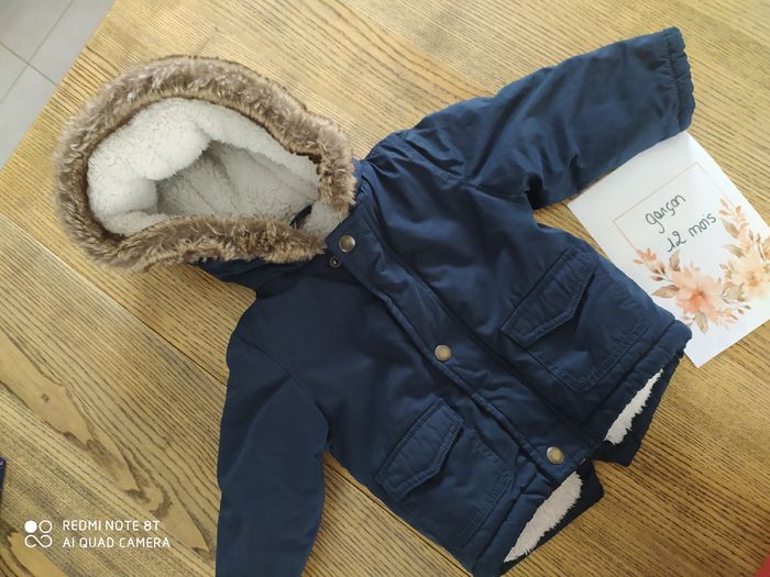 Manteau très chaud 12mois