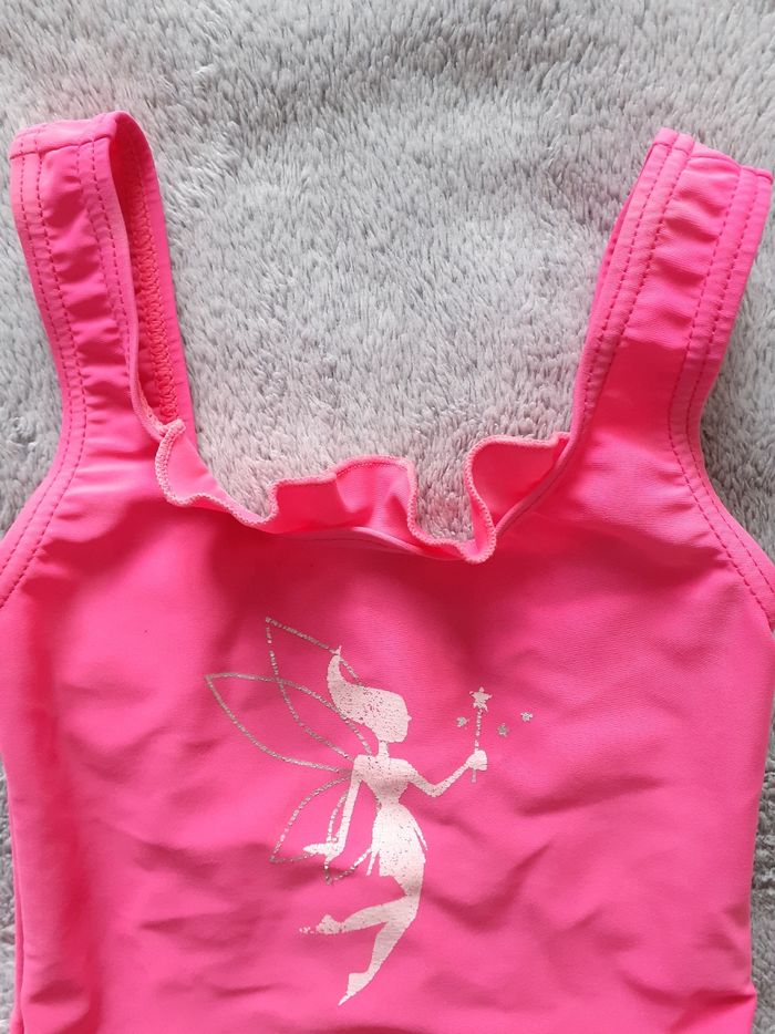 Maillot de bain fille 1 pièce rose 2 ans - photo numéro 2