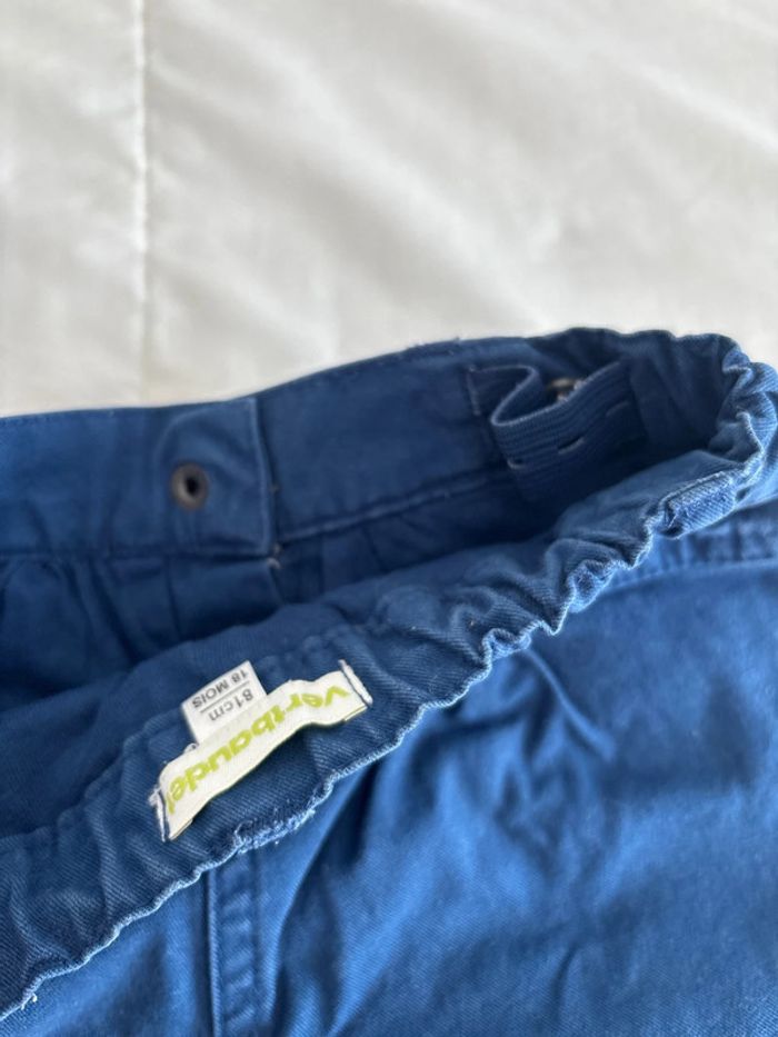 Short en jean bleu Verbaudet pour bébé fille - photo numéro 5