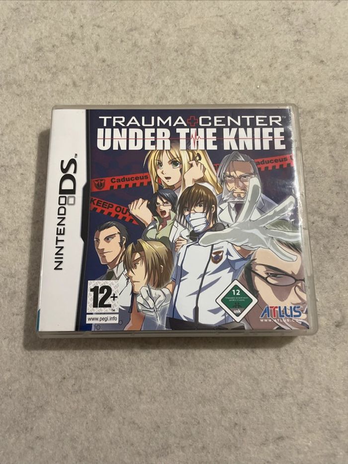 Trauma Center Under the Knife - Jeu Nintendo DS Complet FR