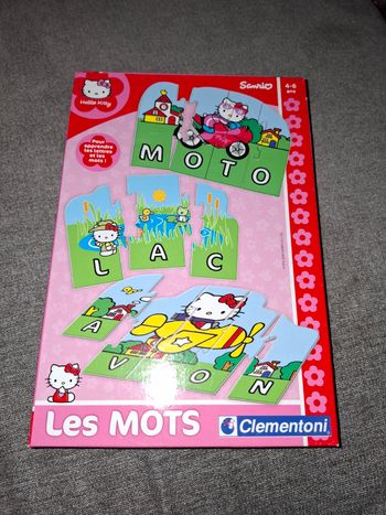Jeu Les mots Hello Kitty Clementoni
