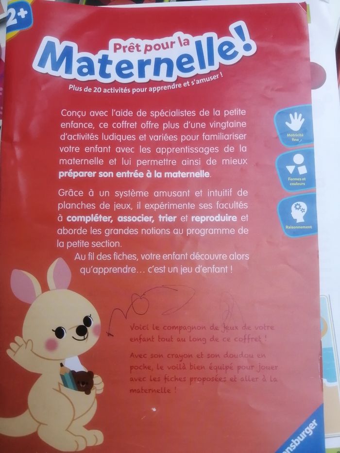 Jeu prêt pour la maternelle - photo numéro 6