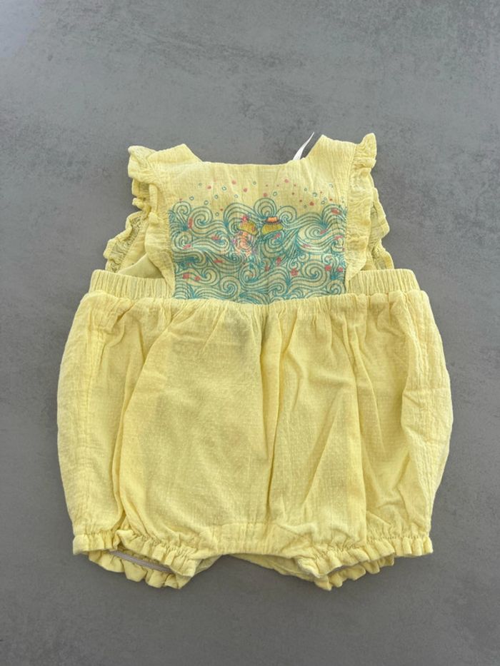 Combi short jaune orchestra
