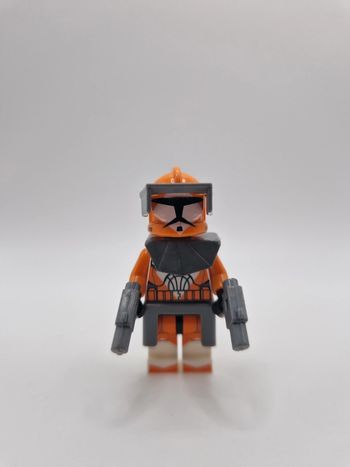 Figurine type lego Commandant clone Bomb squad trooper de la 212ème star wars