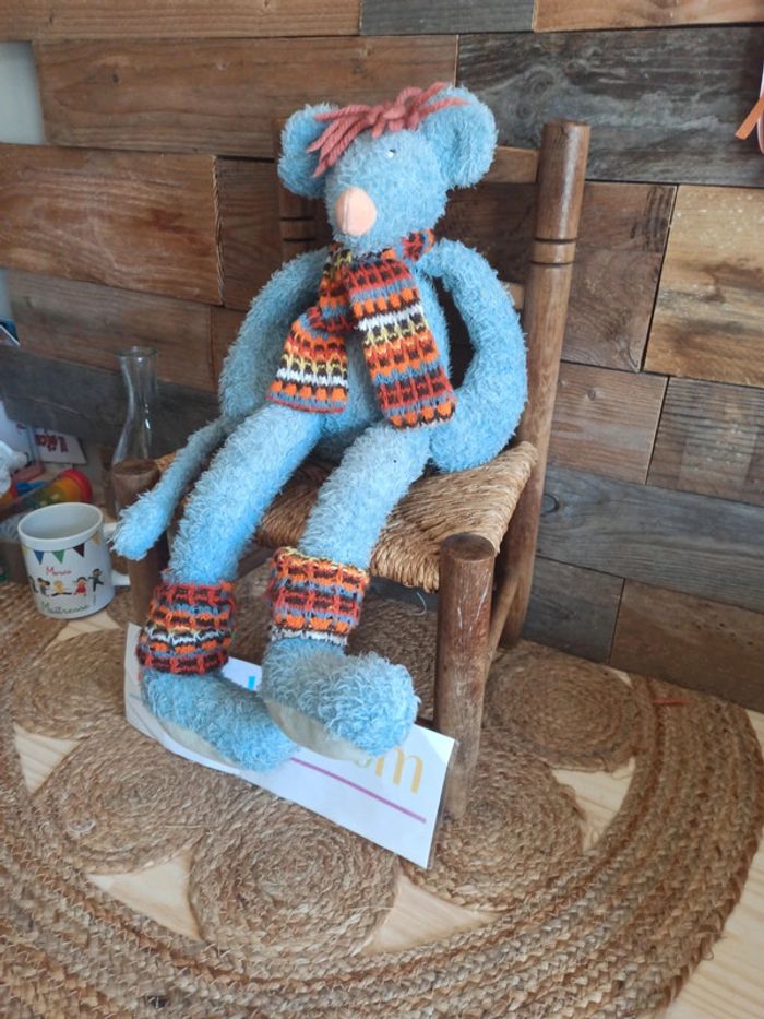 Peluche souris bibiche moulin roty - photo numéro 3