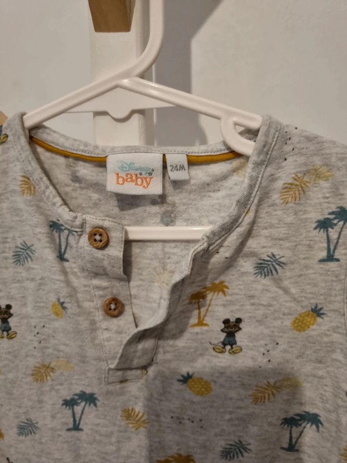 Combishort 24 mois mickey - photo numéro 2