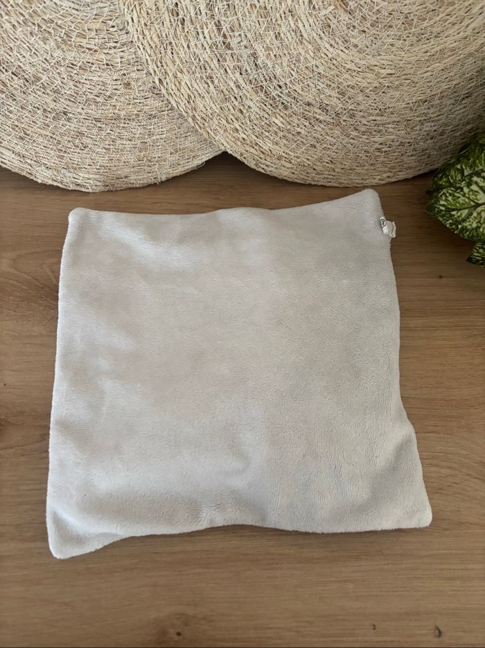 Doudou plat mouton blanc gris bouchara - photo numéro 3