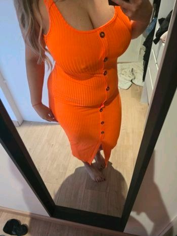Robe orange