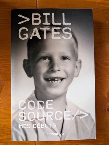 Code source : mes débuts (autobiographie de Bill Gates)