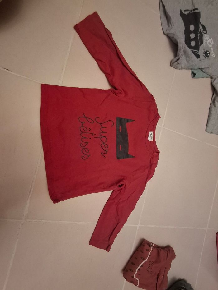 Lot de 7 tee shirt manches longues - photo numéro 6