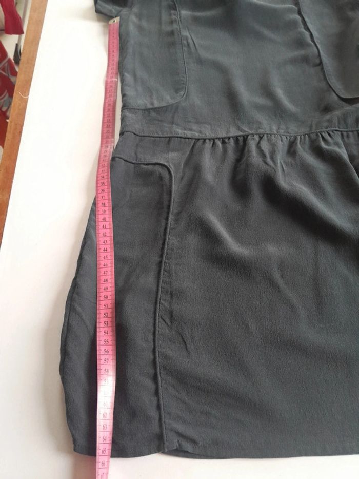 Jolie petite robe été en soie taille basse Comptoir des Cotonniers - photo numéro 12