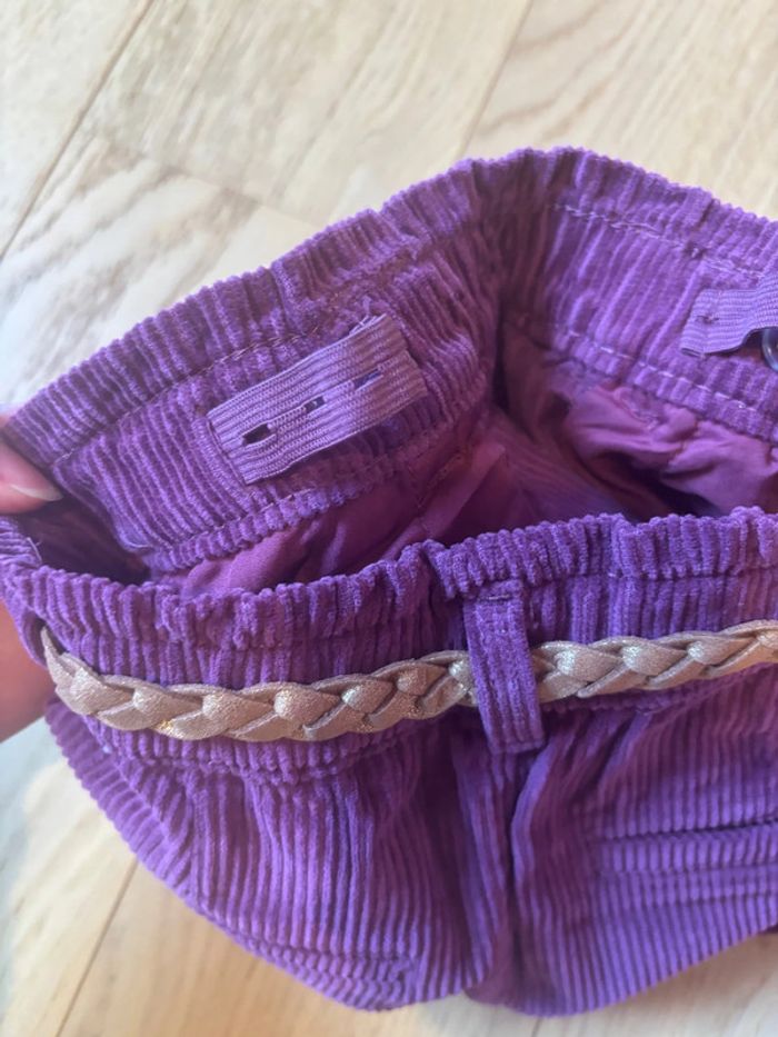 Neuf - Short velours Gemo - photo numéro 5