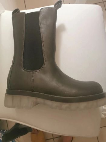 Bottines kaki neuve