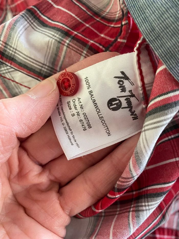 Chemise manches courtes Tom Tompson Taille S - photo numéro 4
