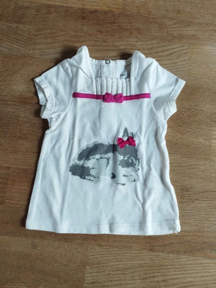 2 tee-shirt 12 mois - photo numéro 2