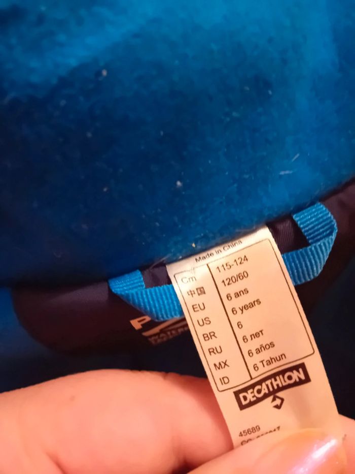 Veste d'hiver wedze garçon - photo numéro 5