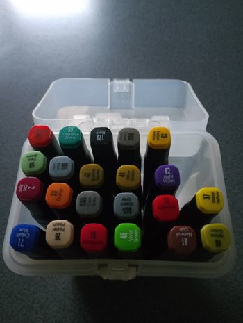 Boîte de 22 feutres Marker