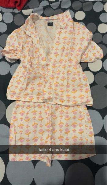 Pyjama 2 pièce fille