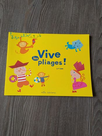 Livre Vive les pliages