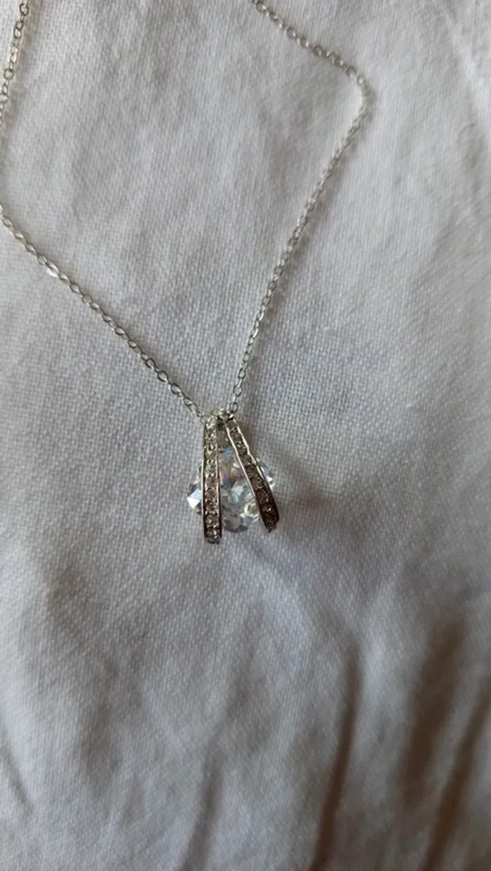 Collier Chic🔸faux diamant - photo numéro 5