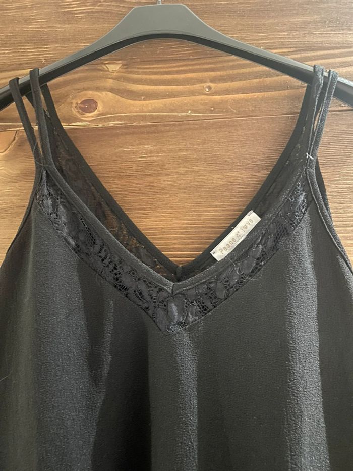 Combishort noir avec dentelle - photo numéro 2