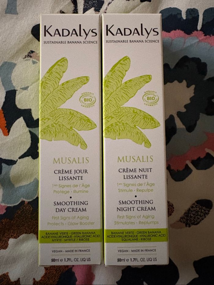 Lot de 2 crèmes visage Kadalys