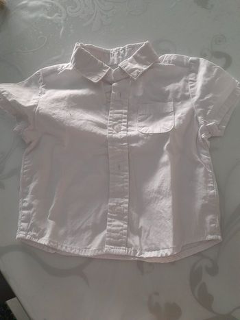 Chemise manche courte 6 mois