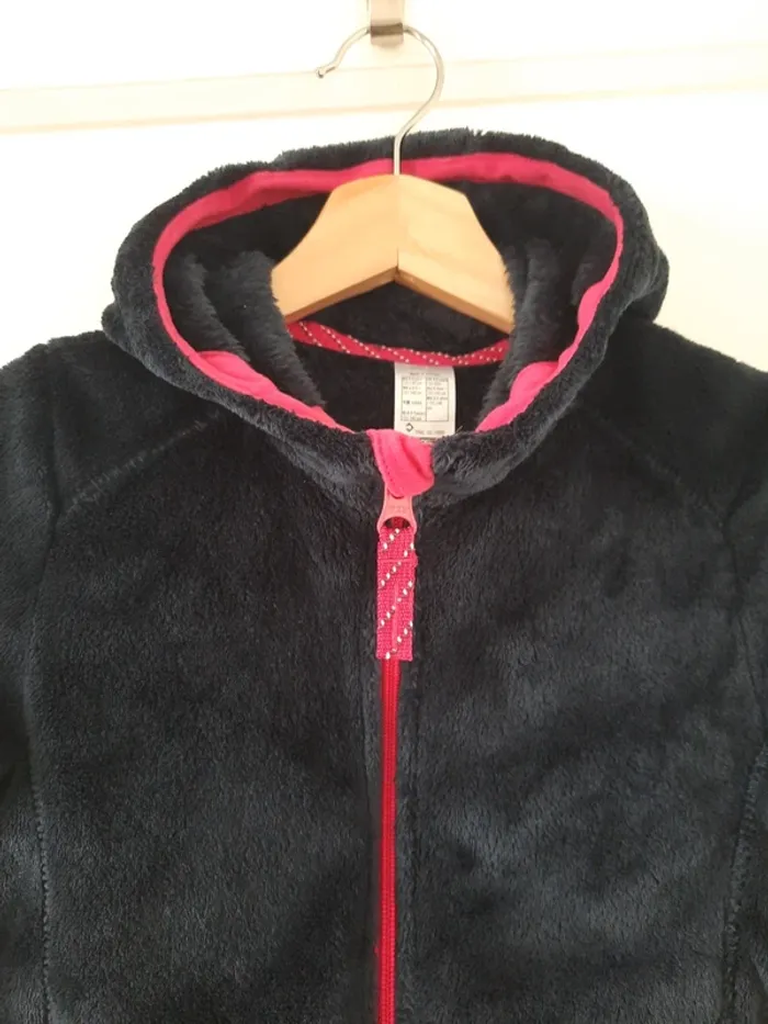 Gilet polaire marine 10 ans - photo numéro 3