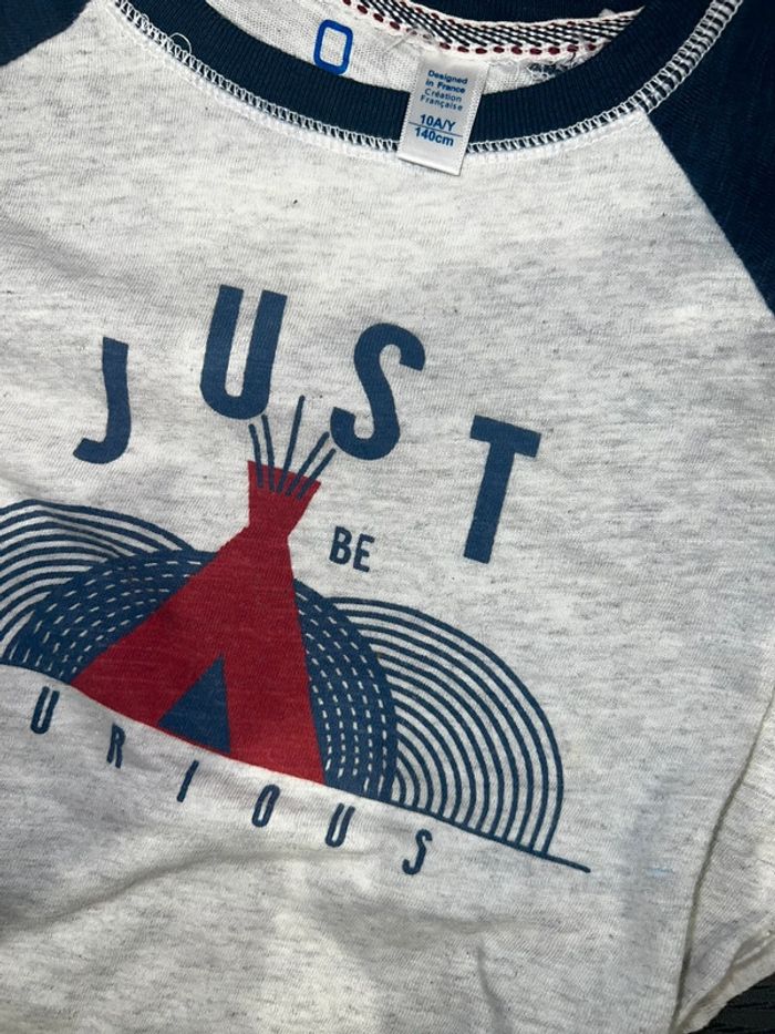 Haut manches longues okaidi 10 ans - photo numéro 3