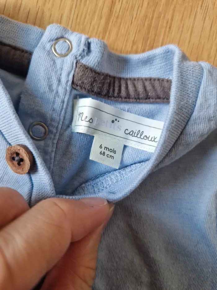 T-shirt 6 mois MC - photo numéro 2