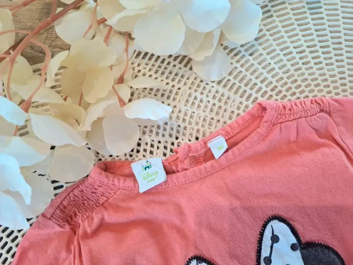 Haut ML, taille 9 mois, marque Disney baby, minnie - photo numéro 2