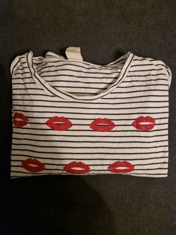 T-shirt manches 3/4