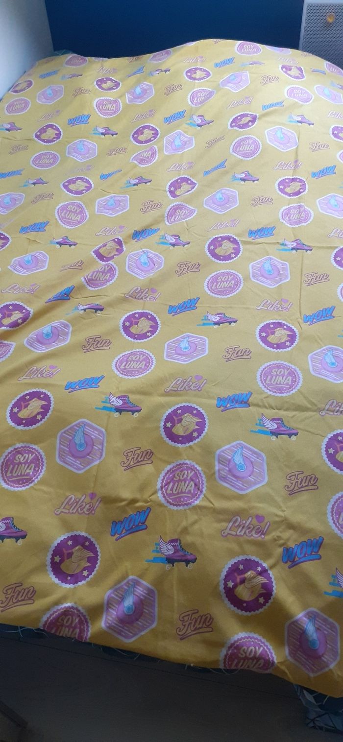 Parure de lit luna (housse de couette et taie) - photo numéro 6