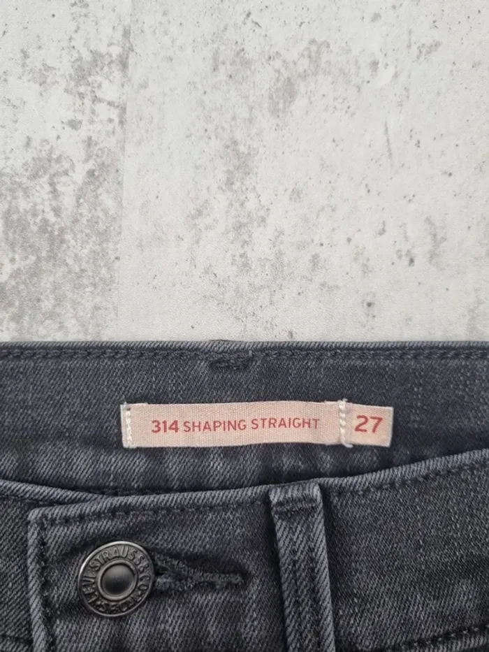 Jean Levi’s 314 Shaping Straight Noir – Taille 38 Femme - photo numéro 8